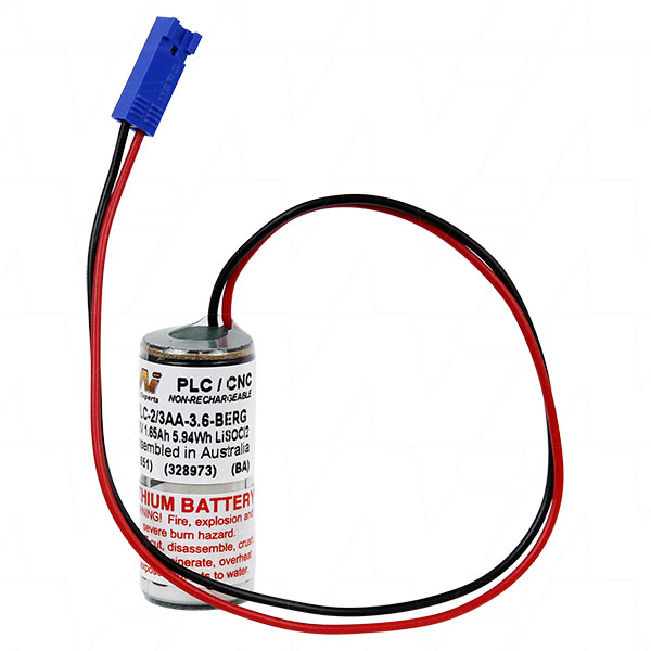 MI Battery Experts PLC-2/3AA-3.6-BERG